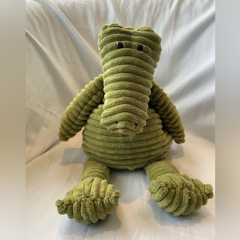 JELLYCAT Cordy Roy "Gator, Green, Large 16" EUC
